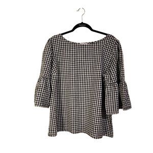 Time and True Blouse with Bell Sleeves Size XXL
